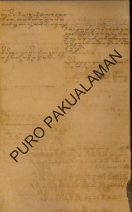 Peradilan Pakualaman kepada Kabupaten Pakualaman. Surat tanggal 22, 26 Juni 1901  tentang Proses ...