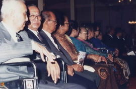 GBPH. Poeger, KPH. Ambarkusumo dan  istri di antara para tamu undangan VIP dalam acara Syukuran P...