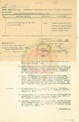 SK Mendagri No. 97/1978 tentang Penunjukan pemuka agama sebagai pembantu pegawai pencatat perkawi...