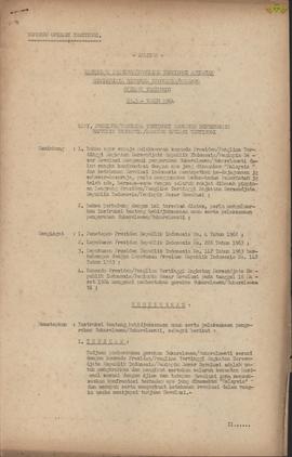 Instruksi Presiden/Panglima tertinggi ABRI/Komando Operasi Tertinggi, Nomor : 3 Tahun 1964, tenta...
