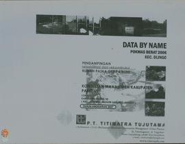 Data By Name Pokmas (Kelompok Masyarakat) Berat 2006, Kecamatan Dlingo Pendampingan Rehabilitasi ...