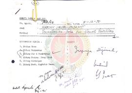 Surat dari Sekretaris Redaksi Yogya Post kepada Kepala Kantor Wilayah Departemen Penerangan Daera...
