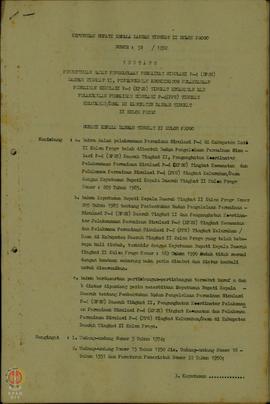 Surat Keputusan Bupati Daerah Tingkat II Kulon Progo No. 51/1992 tentang Pembentukaan Badan Penge...