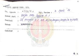 Surat Keputusan Menteri Penerangan Republik Indonesia Nomor : 110/SK/MENPEN/ SIUPP/A.7/1986 tenta...