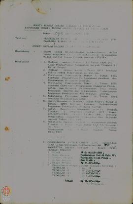 Surat Keputusan Bupati Kepala Daerah Tingkat II Kulon Progo No: 093/-/KPTS/1995    tentang    Pen...