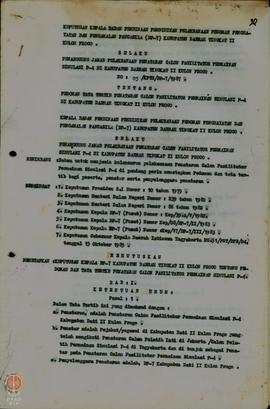    Surat Keputusan No: 05/KPTS/BP-7/1987 tanggal 14 Januari tentang Pedoman Tata Tertib Penatara...