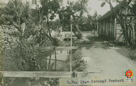 B.Pa. 1. Gorong-gorong Pemberi (kondisi 0%). Kondisi awal sebelum pembangunan dilaksanakan.