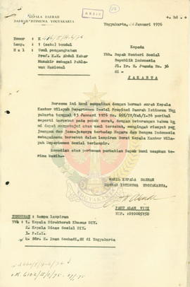 Usul pengangkatan Profesor K.H. Abdul Kahar Muzakir sebagai pahlawan Nasional.