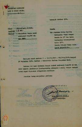 Surat   dari   Pemerintah   Kabupaten   Dati   II   Kulon   Progo   No. 893.3/1109/X/1986 tanggal...