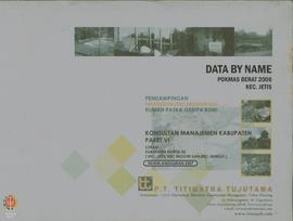 Data By Name Pokmas (Kelompok Masyarakat) Berat 2006 Kecamatan Jetis Pendampingan rehabilitasi da...