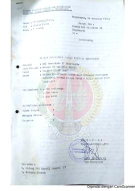 Bendel Naskah Siaran Penerangan Daerah Daerah Istimewa Yogyakarta melalui Radio Republik Indonesi...