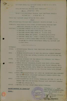 SK  No.  06/KPTS/BP-7/1984  tanggal  2  Oktober  1984  tentang Penyelenggaraan Penataran Calon Fa...