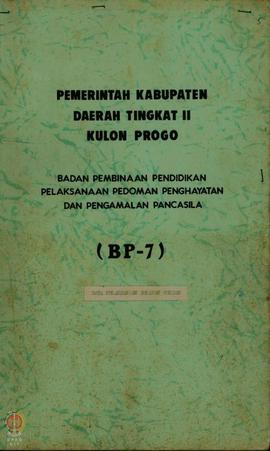 Buku dari Badan Pembinaan Pendidikan Pelaksanaan Pedoman Penghayatan dan Pengamalan Pancasila (BP...