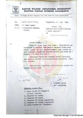 22 Desember 1993 Asli 4 lembar  Berkas surat pergantian Pemimpin Redaksi Majalah Bulanan “Suara A...