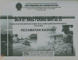Data by Name Pokmas (Kelompok Masyarakat) Bantul 05 Rehabilitasi/Rekonstruksi Rumah Pasca Gempa B...