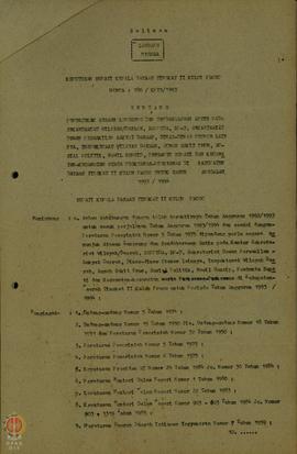 Surat Keputusan Bupati Kepala Daerah Tingkat II Kulon Progo No.180/KPTS/1993 tentang Penunjukan A...