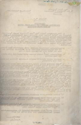 Buletin No : 3 Biro Statistik Bag. Publikasi dan Penerangan Jakarta, tanggal  6 Desember 1963. te...