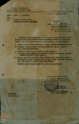 ▪ Surat Surat dari Setwilda Kabupaten Dati II Kulon Progo Untuk Kepala BP-7 Kabupaten Dati II Kul...