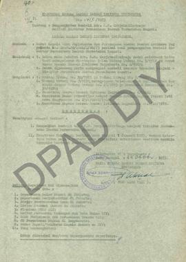 SK Kepala Daerah DIY No. 413/1973 tanggal 22 Oktober 1973 tentang pengangkatan kembali R.W. harjo...