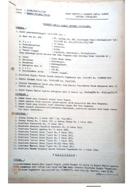 Surat Keputusan Gubernur KDH DIY No. 49/SK/HGB/DA/1987 tanggal 2 Pebruari 1987 tentang Gambar Sit...