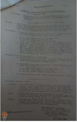 Keputusan Kepala Daerah DIY No: 615/KPTS/1975 tentang   Pengangkatan Sdr. M.P Prodjowidjono menja...