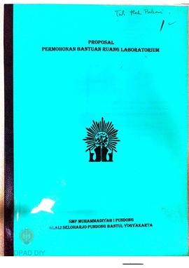 Surat masuk dari SMP Muhammadiyah 1 Pundong tanggal 27 Mei 2006 nomor : III.A/3.B/118/2008 tentan...