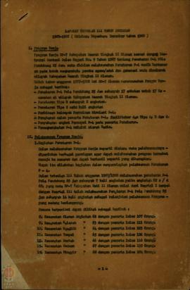 Laporan Triwulan 3 Tahun Anggaraan 1987-1988 (Oktober, November, Desember Tahun 1988).