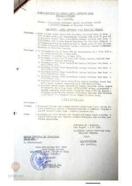 Keputusan Camat/Ketua PPS Kecamatan Pengasih No. 04/PPS/1981 tentang Pengangkatan sekretaris pani...