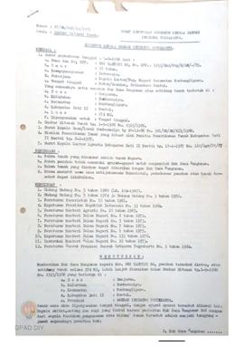 Surat Keputusan Gubernur KDH DIY No. 97/SK/HGB/DA/1987 tanggal 21 Pebruari 1987 tentang Gambar Si...