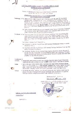 Keputusan Bupati KDH/Ketua PPD TK. Kab. Kulon Progo No. 3/PPD II/1981 tanggal 23 Maret 1981, tent...