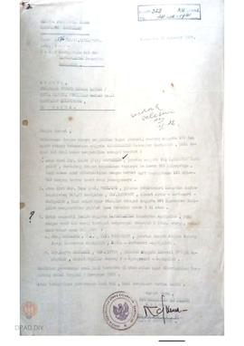 Surat dari PPS Kecamatan Samigaluh Nomor: 136/LC/11.2/XII/1981 kepada Bupati KDH / Ketua PPD Ting...