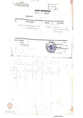 Laporan sementara hasil pemungutan suara PPS Kecamatan pada tanggal 4 Mei 1982.