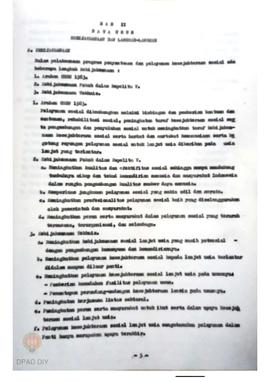 Laporan Kegiatan Tahunan 1998/1999 Panti Sosial  tresna werdha Budi Luhur Bantul,  Yogyakarta