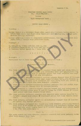 Surat Peraturan Mendagri no. SK 41/ DDA/ 1969 tanggal 20 Agustus 1969 tentang biaya pendaftaran t...