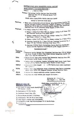 Surat Keputusan Bupati Kepda/Ketua PPD Tk.II Kab.Kulon Progo No.17/PPD II/1982 tanggal 31 Juli 19...