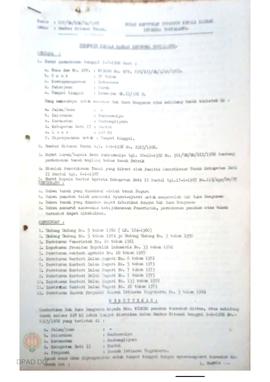 Surat Keputusan Gubernur Kepala Daerah DIY No. 107/SK/HGB/DA/1987 tanggal 25 Pebruari 1987 tentan...