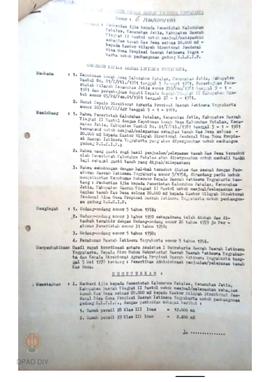 Surat Keputusan Gubernur Kepala Daerah DIY No. 6/Idz/KPTS/1981 tanggal 7 Agustus 1981 tentang pem...
