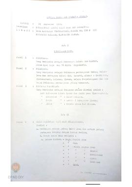 Rencana kerja dan syarat-syarat pembangunan gedung Balai Desa dan serbaguna kelurahan Tirtomartan...