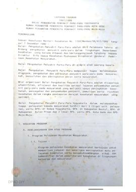 Laporan tahunan 1997/1998 BP4 Yogyakarta, RPS. Kotagede dan RPS. Muja-Muju