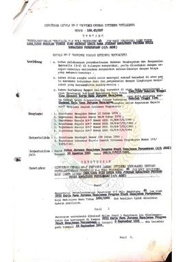 Surat Keputusan Kepala BP-7 Provinsi  Daerah Istimewa Yogyakarta Nomor 188.43/637 tentang Penyele...