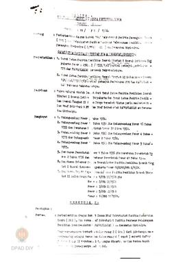 Keputusan Camat/Ketua panitia pemungutan suara kecamatan Girimulyo No. 11/PPS/1982 tentang pember...