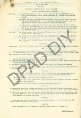Peraturan Menteri Sosial Republik Indonesia No. 7 tahun 1965 tgl. 11 Pebvruari 1965  tentang peng...