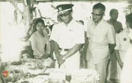 Wakil Gubernur DIY Sri Paduka Paku  Alam VIII didampingi  BRAy. Retno Martani beserta ibu-ibu Dha...