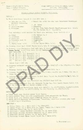 Surat Keputusan Gubernur Kepala  Daerah Istimewa Yogyakarta Nomor : 633/SK/HP/BPN/1991 tanggal 27...