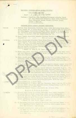 Surat Keputusan Gubernur DIY No. 2/Id2/KPTS/1982 tentang pemberian ijin penjualan/pelepasan sebag...