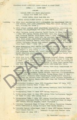 Peraturan Daerah Kabupaten Dati II Kulon Progo No : 4 Tahun 1989 tentang Rencana Tata Ruang Kota/...