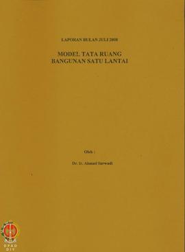 Laporan Bulan Oktober 2008, Model Tata Ruang Bangunan Tiga Lantai.