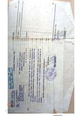 Surat dari camat Wates kepada Bupati KDH TK II/ Ketua PPD II Kabupaten Kulon Progo NomorK.521/IV/...