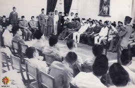Resepsi Peringatan Hari Ulang Tahun Ke-2 Proklamasi Kemerdekaan RI di Istana Negara (Gedung Agung...