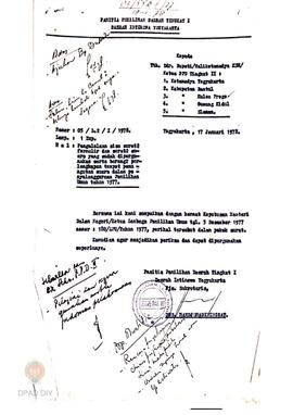 Keputusan Menteri Dalam Negeri/ketua Lembaga Pemilihan umum No: 180/LPU/1977 tentang Pengelolaan ...